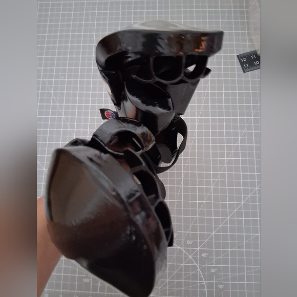 Black Martial Arts Sparring Gloves - Picture 3 of 8